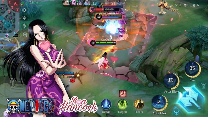 Boa Hancock X Aurora, Skin One Piece Paling Menggoda 🤌💜