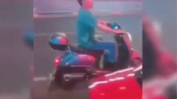 When the traffic police arrived, there wasn’t a single drop of alcohol in his blood.