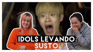 REAGINDO À K-IDOLS LEVANDO SUSTO | PARTE 2