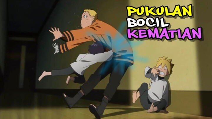 Episode Boruto TERGILA! Himawari Mewarisi Kekuatan Dahsyat Klan Hyuga - Naruto Pingsan Kena Pukulan