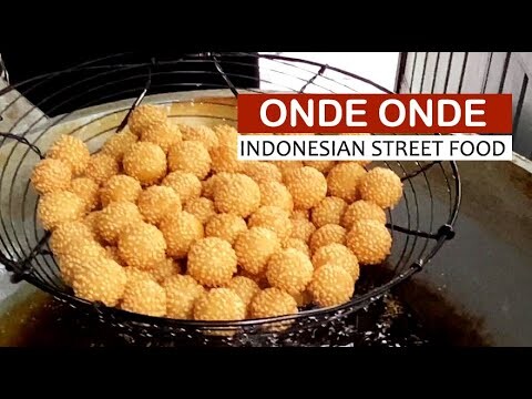 ASMR Indonesian street food 2021 | Oddly Satisfying Sesame Balls Ramadan Iftar Fritters
