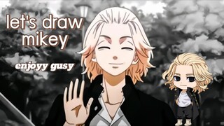 draw manjiro sano/Mikey "Tokyo revengers '