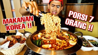 MUKBANG JJAJANGMYEON, AYAM GORENG KOREA PORSI 7 ORANG!