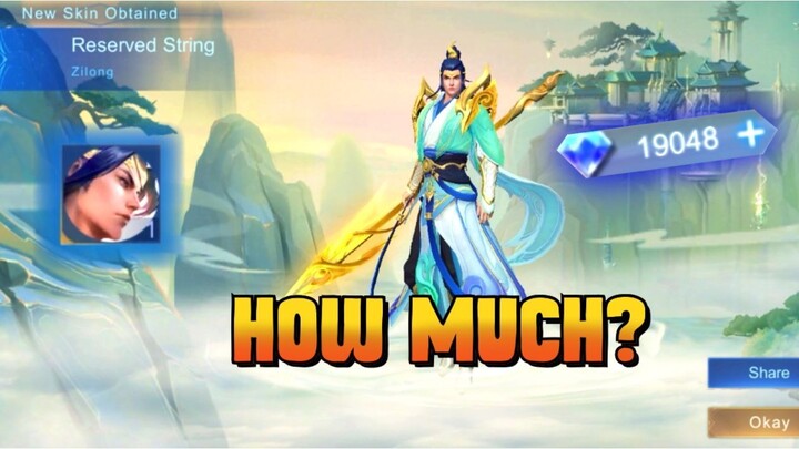 HOW MUCH IS ZILONG COLLECTOR SKIN EMPYREAN PALADIN? GRAND COLLECTION EVENT - MLBB