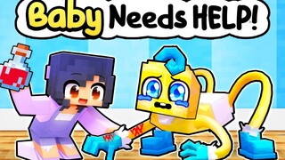 BABY LONG LEGS ต้องการความช่วยเหลือใน Minecraft!