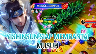 YISHINSUN MEMBANTAI MUSUH