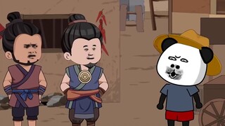 Thần chiến tranh tập 3 không có khuôn mặt và bị cháy xém.