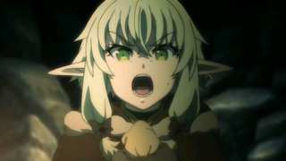 [Goblin Slayer] The forest girl was hit by an arrow, and Goblin Slayer took out the arrow.