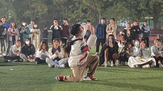 【UNSLEEP街舞协会】2022新生见面会舞蹈freestyle《漠河舞厅》｜震惊！是什么引起了百人哭泣 故事很长慢慢听