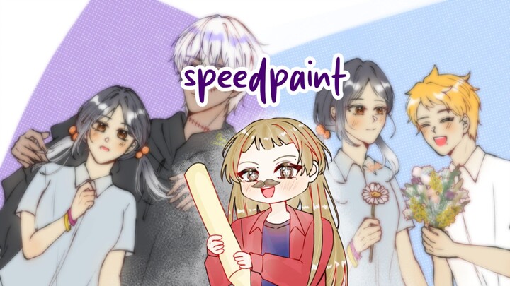 speedpaint karakter Webtoon baru!