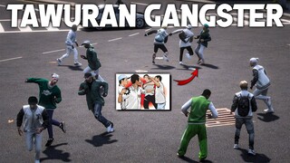 TAWURAN BRUTAL ANAK GANGSTER BERUJUNG KEMATIAN KETUA GANGSTER‼️- GTA 5 ROLEPLAY