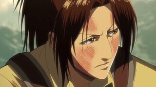 Moblit tries to stop Hange | Attack On Titan Season 2 Episode 9