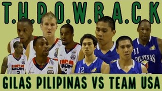 THROWBACK - GILAS PILIPINAS VS TEAM USA | 2012 JONES CUP