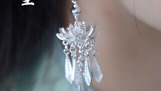 耳坠还是中国人戴比较雅致~