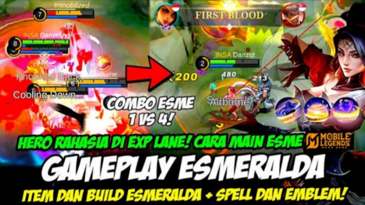 ITEM DAN BUIL ESMI BUAT 😯😯 PEMULA MLBB