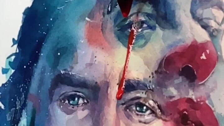 Joker Watercolor Art