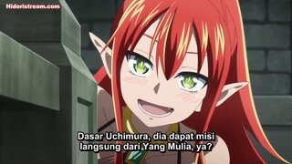 Ep_4 om om kantoran ke isekai ditaksir sama cewe naga [Salaryman ga Isekai ni Ittara] Sub Indo