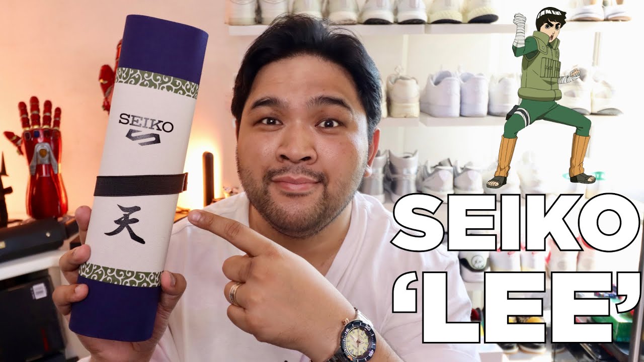 UNBOXING the Seiko x Naruto 'ROCK LEE' Limited Edition Watch! - Bilibili