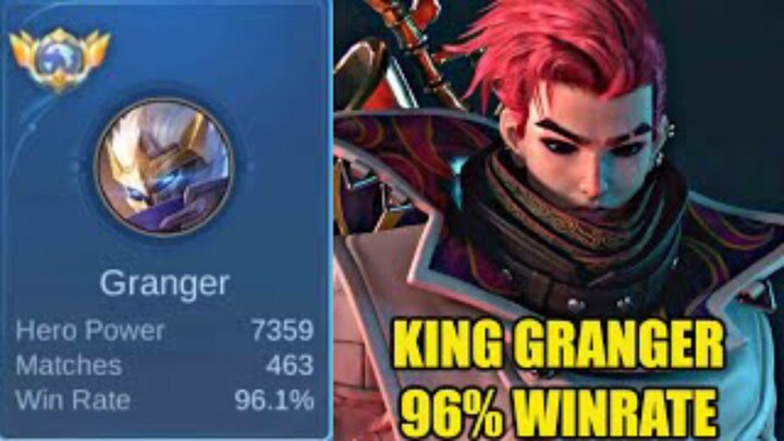 RAJA GRANGER 96% winrate walau di nerf tetep overpower tiruin gameplay nya kalian auto jago