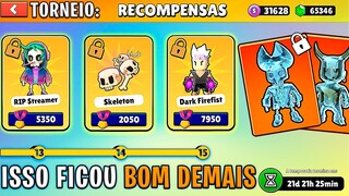 NOVIDADE!! TORNEIO NOVO + RECOMPENSAS NOVAS + SKINS NOVAS no Stumble Guys