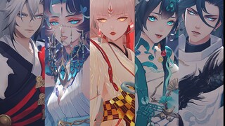 我们阴阳师也是有五人偶像团了