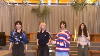 aespa+NewJeans 《How Sweet》舞蹈挑战 女孩子们的互动太可爱啦！