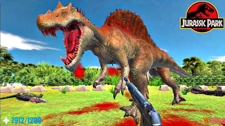 Vicious Dinosaurs Escapes from Jurassic Park - Animal Revolt Battle Simulator
