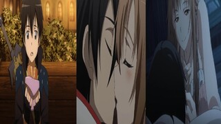 KIRITO AND ASUNA BEST ROMANTIC LOVE MOMENT SWORD ART ONLINE