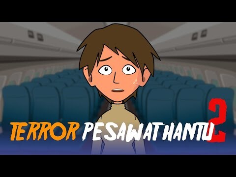 Terror Pesawat Hantu 2 - Kartun Horror