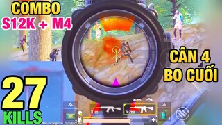 [PUBG Mobile] Quẩy Rank Đầu Mùa 16 Cực Căng với Combo S12K + M416 | T98