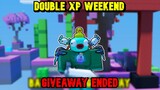 (Giveaway Ended) Double XP Weekend Update News Roblox BedWars