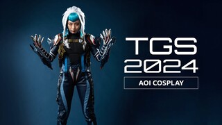 Warframe | TGS 2024 | VEGA brings Aoi to life with our new cosplay!