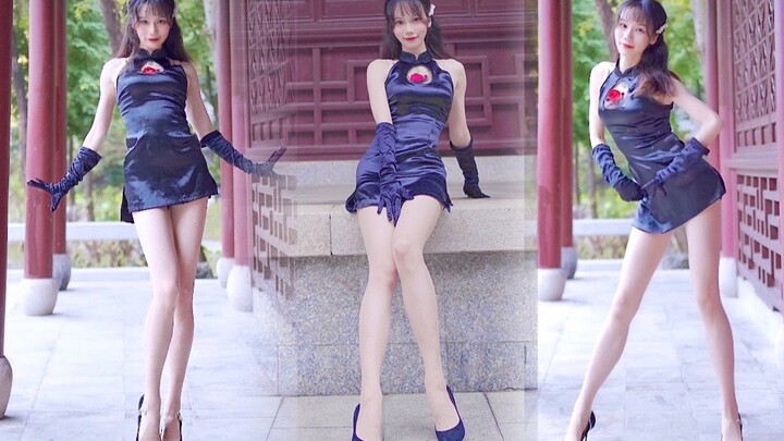 Sườn xám lụa [Tự luyến] Phong cách cổ điển của Hồng Kông?