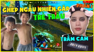 [Garena Free Fire] Ghép Ngẫu Nhiên Gặp 3 Bố Trẻ Trâu Max Tấu Hài Phần 1  |Thành Mốc