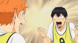 Hinata Kageyama: We each practiced several times, just for this moment!