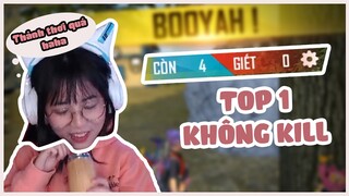 [FREE FIRE] Misthy ăn bánh uống trà vẫn được top 1 | TOP 1 không Kill