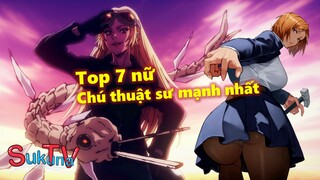 Xếp hạng sức mạnh 7 nữ chú thuật sư trong Jujutsu Kaisen