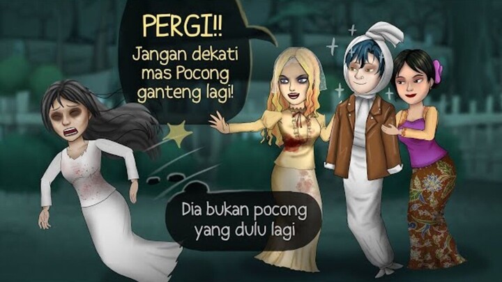 Pocong OPLAS 2 - Jadi rebutan cewek2 setan! #HORORKOMEDI  Animasi Hantu, Kartun