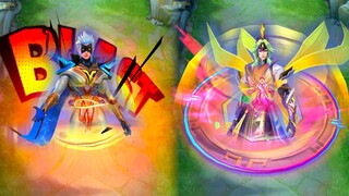 Vale Keeper of the Wind VS Blizzard Storm MLBB Skin Comparison