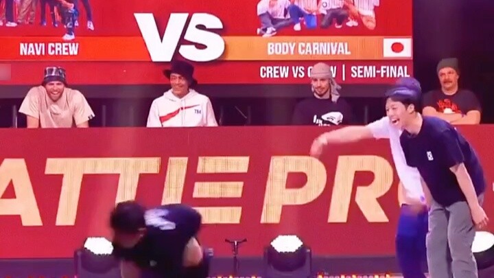 The referee was so funny!