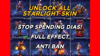 UNLOCK ALL STARLIGHT SKIN MOBILE LEGENDS