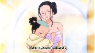 MOMONOSUKE BATHS WITH ROBIN AND SLEPT WITH NAMI !!