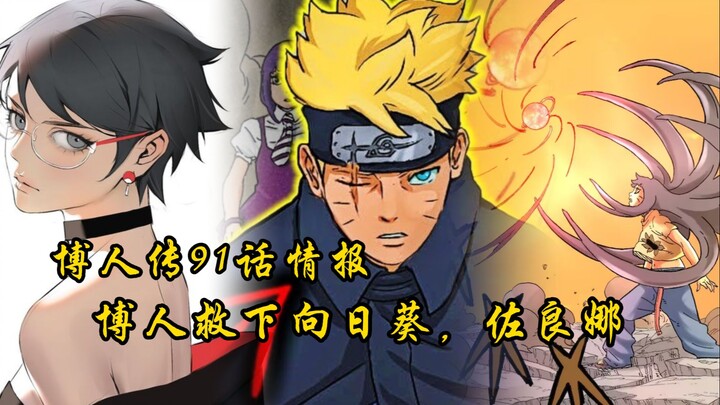 博人传91话情报：向日葵，佐良娜濒死，博人：老婆，妹妹我都要！