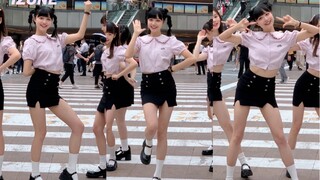 社死的一天！在街上跳Pretty
