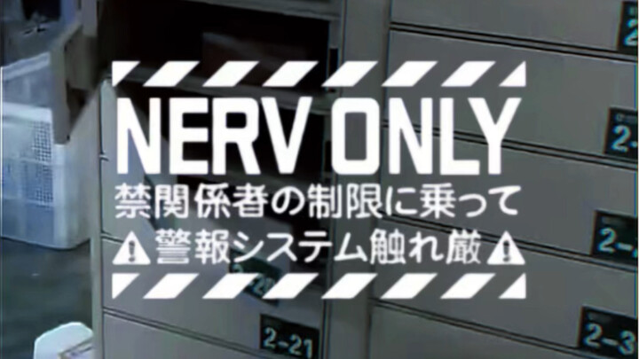Does the parcel locker give off an Evangelion vibe??