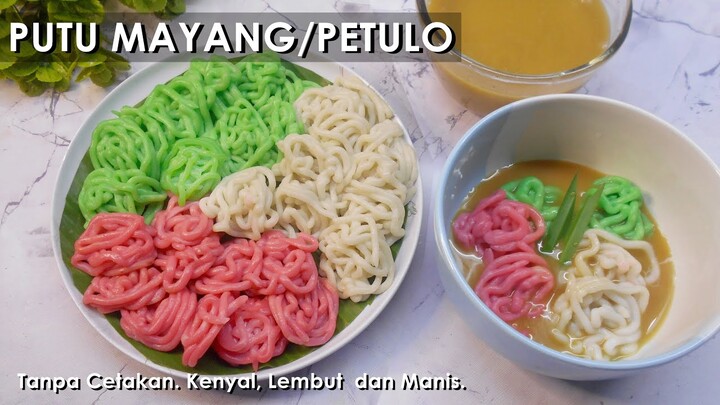 RESEP PUTU MAYANG | Lembut dan Anti Gagal