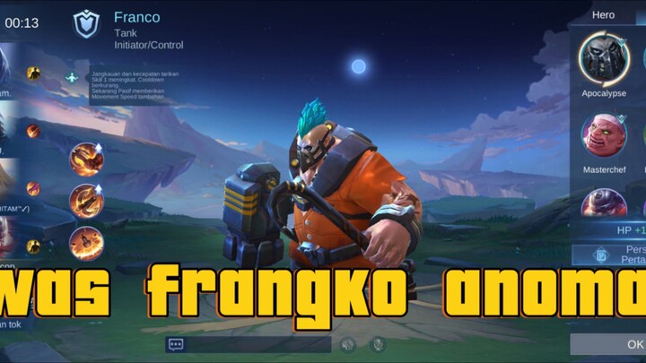 Awas frangko anomali sedang beraksi