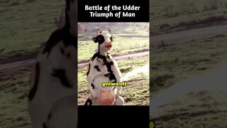 Battle of the Udder Triumph of Man  #short #movie #film #moviemovie #movietitle #facts #movies