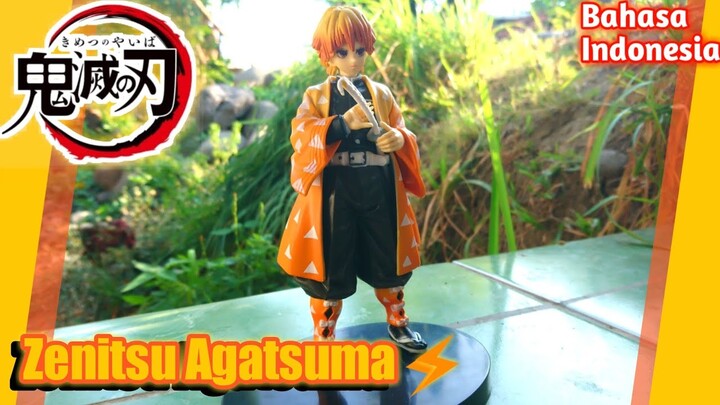 Review Action Figure Zenitsu Agatsuma Kimetsu no Yaiba Mainan&Hobi part 22 [BAHASA INDONESIA]