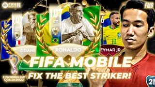 FIFA Mobile Indonesia | Upgrade Ronaldo Event WC Sampai Overall Max?! Fix The Best Striker in Game!
